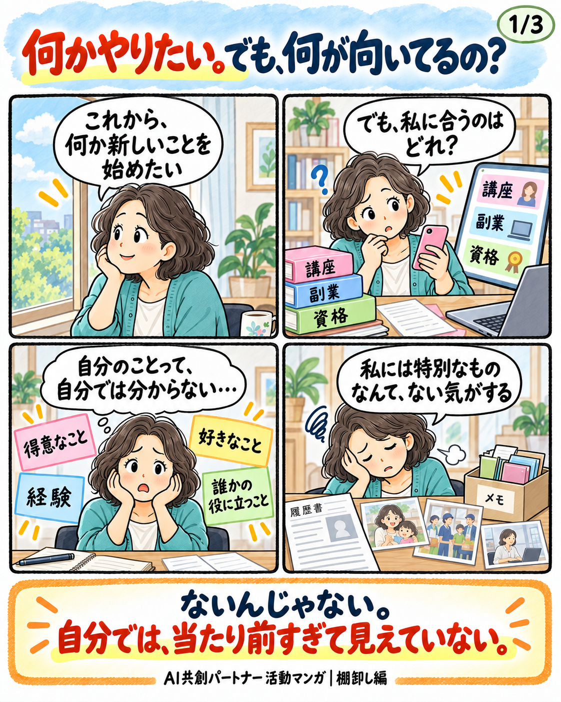 棚卸し編の表紙