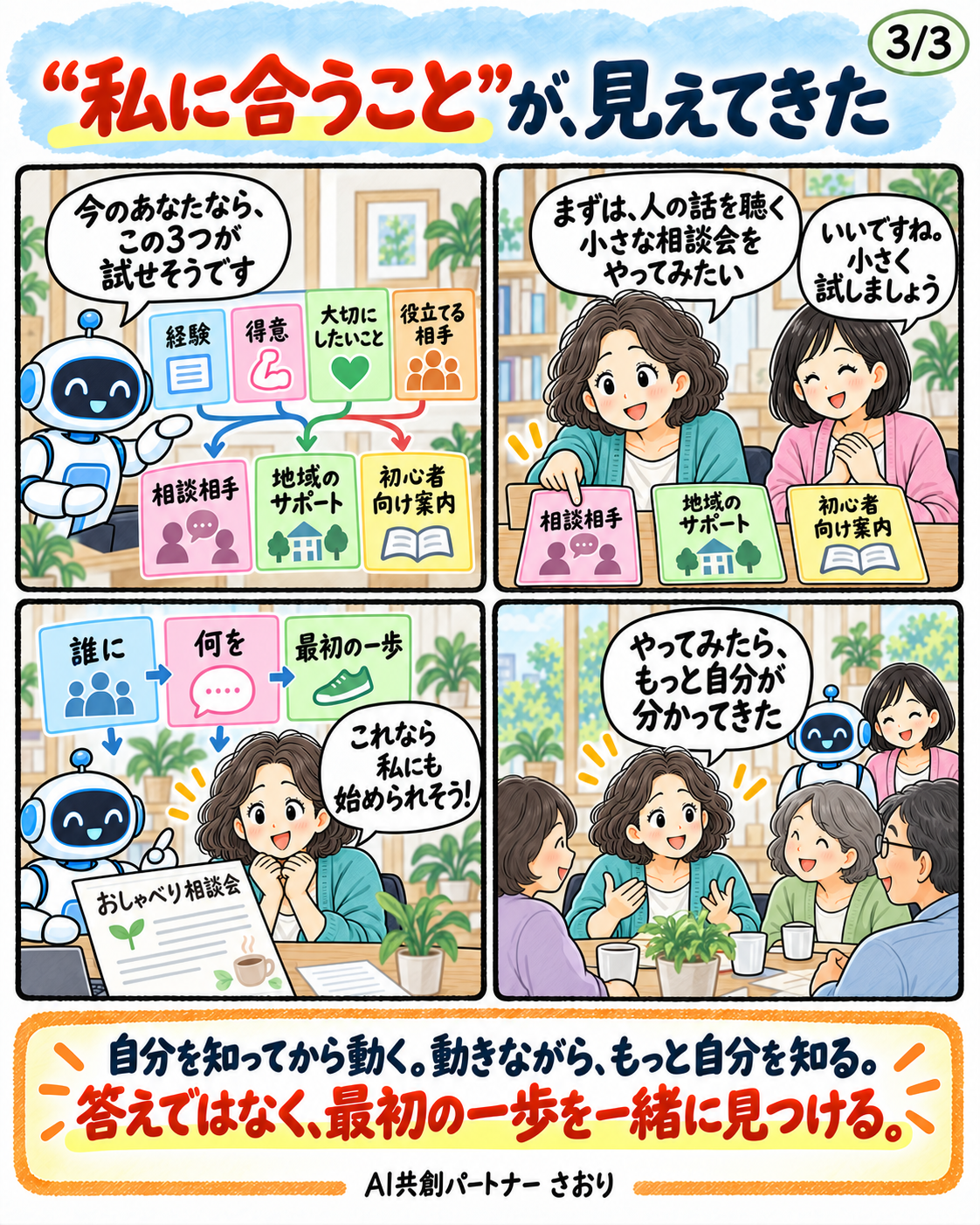 私に向いていることって？ 3ページ目
